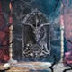 Celestial Black and Silver Baphomet Bust