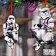 Stormtrooper In Fairy Lights Decorative Hanging Ornament 9cm