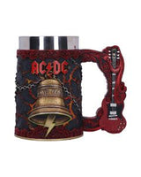 AC/DC Logo Leather Lightning Chained Wallet Purse