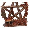 Autmnal Floral Decorative Pentagram Ornament
