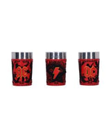 Iron Maiden Eddie Shot Glass Set 9cm (Set of 3)