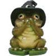 Three Wise Wizard Toad Figurines