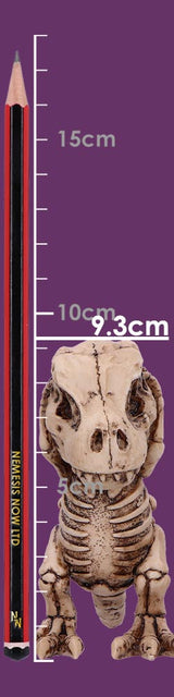 Three Wise Tyrannosaurus Rex Skeleton Figurines