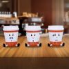 Three Wise Coffee Cups Figurines by Nemesis Now