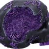Rose Geode Skull 19cm