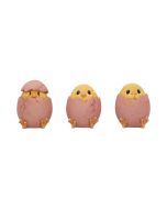 Three Wise Coffee Cups Figurines by Nemesis Now