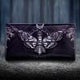 Death’s Head Moth Embossed Purse 18.5cm