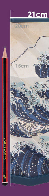 The Great Wave Off Kanagawa Foldable Lamp 21cm