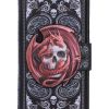 Skull Embrace Embossed Purse (AS) 18.5cm