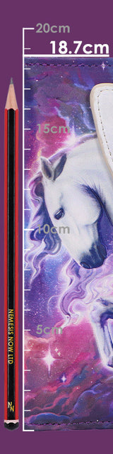Mythical Flight Embossed Purse 18.5cm