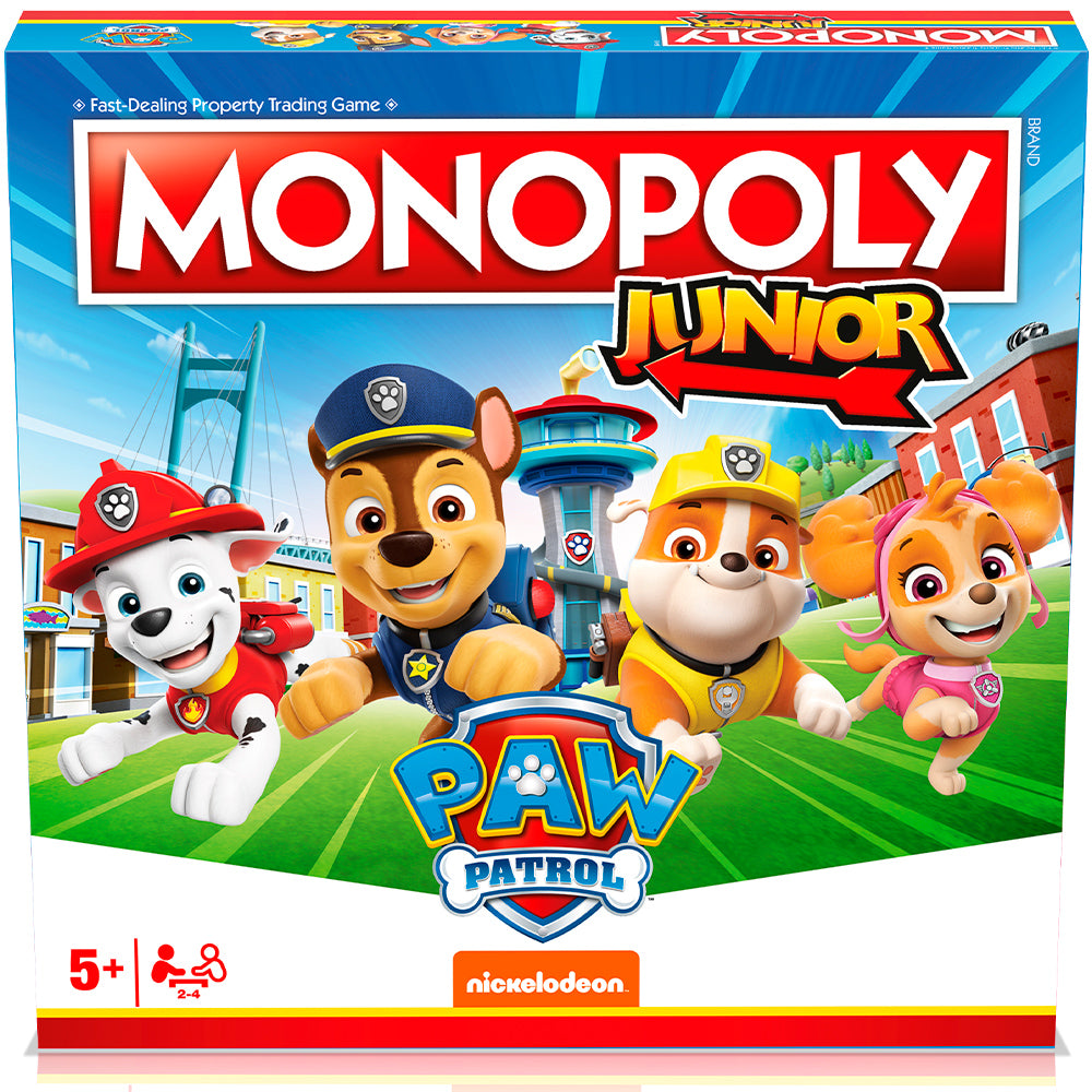 Winning Moves PAW PATROL MOVIE - Monopoly Junior English