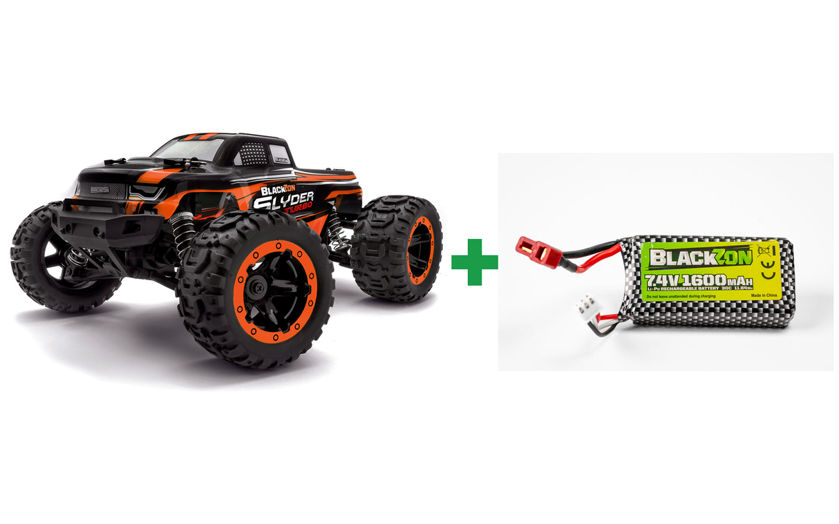 BLACKZON Slyder MT Turbo 1:16 4WD Brushless Monster Truck