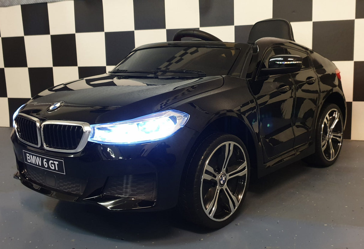 Kids car BMW GT 12V painting black