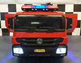 Electric kids car fire truck 12 volt with remote control