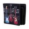 Nemesis Now Electric Guitars Embossed Music Wallet Black 11cm