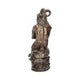 Pan Fawn With Pan Flutes Finished in Bronze 30.5cm