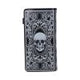 Skull Tarot Card Purse Embossed Wallet