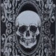 Skull Tarot Card Purse Embossed Wallet