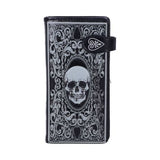 Skull Tarot Card Purse Embossed Wallet