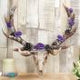 Antlers of Eden Floral Decorated Animal Deer Skull