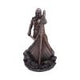 Bronzed Halvor Viking Longship Figurine