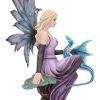 Spring Fairy with Dragon Figurine 56cm – billede 7