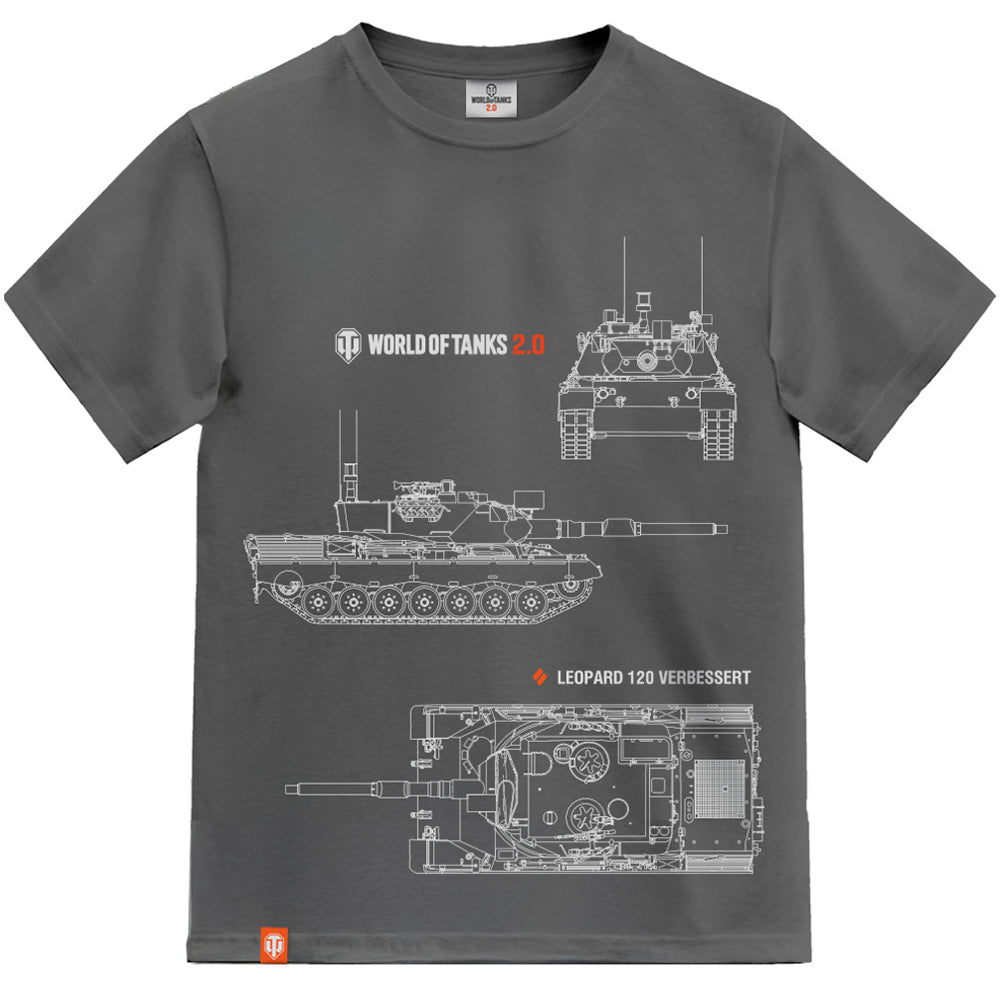 Wargaming, World of Tanks 2.0 Limited Edition T-shirt grey, XXL