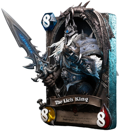 HEX Blizzard Hearthstone The Lich King Art Statue Frame