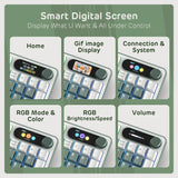 Royal Kludge S98 TFT Linear 98K Light Cloud - RGB ANSI (ENG) wireless