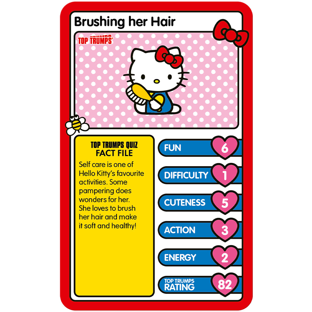 Hello Kitty Top Trumps Card Game English