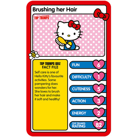 Hello Kitty Top Trumps Card Game English