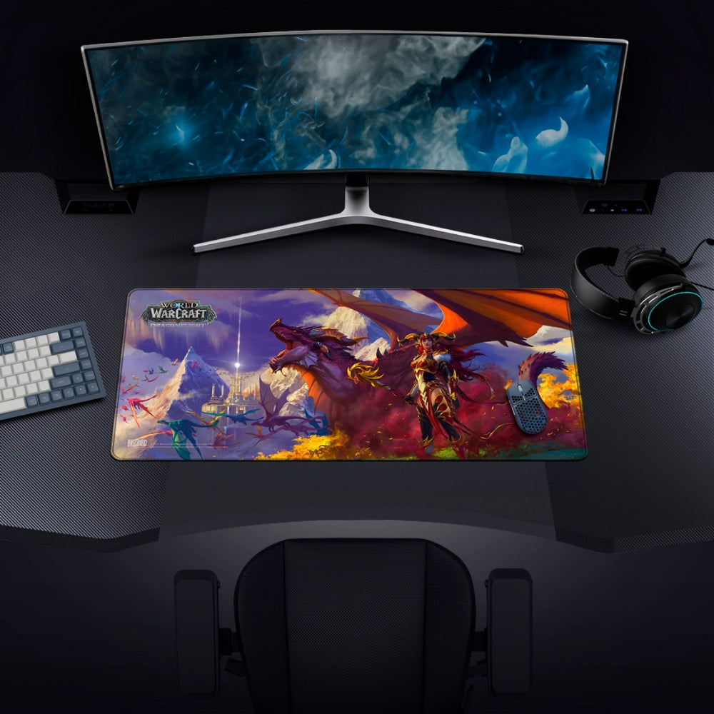 World Of Warcraft Dragonflight: Alexstrasza &amp;  Dragon, Mousepad, XL