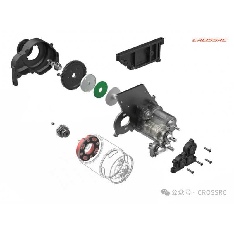 Crawling kit - EMO X6 1/8 ARTR kit (Blue)