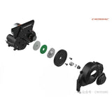 Crawling kit - EMO X6 1/8 RTR 775 Brushed kit (Blue)