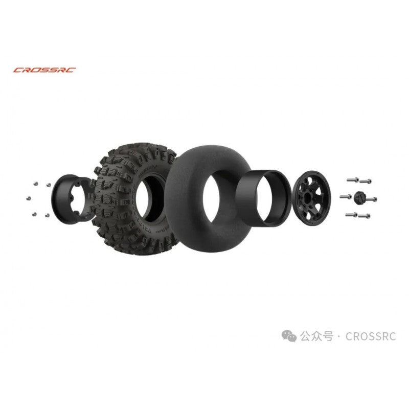 Crawling kit - EMO X6 1/8 RTR Brushless kit (Blue)