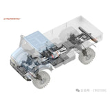 Crawling kit - EMO X6 1/8 RTR Brushless kit (Blue)