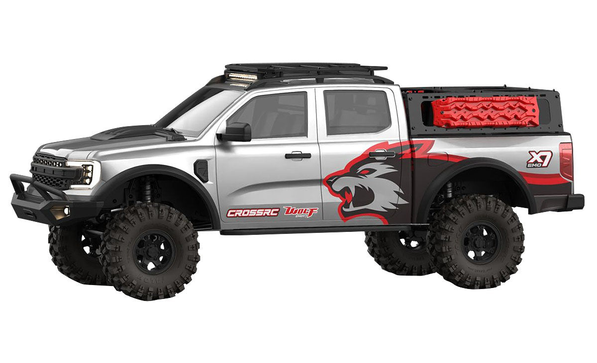 Crawling kit - EMO X7 RTR brushless (silvery)