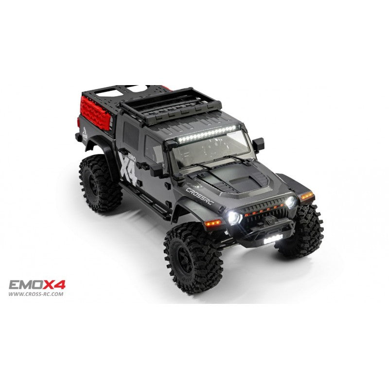 Crawling kit - EMOX4 1/8 RTR 775 Brushed kit (Grey)
