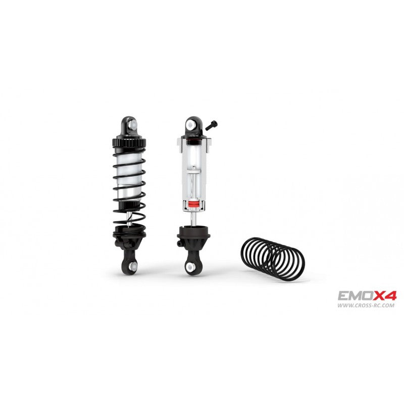 Crawling kit - EMOX4 1/8 RTR 775 Brushed kit (silvery)