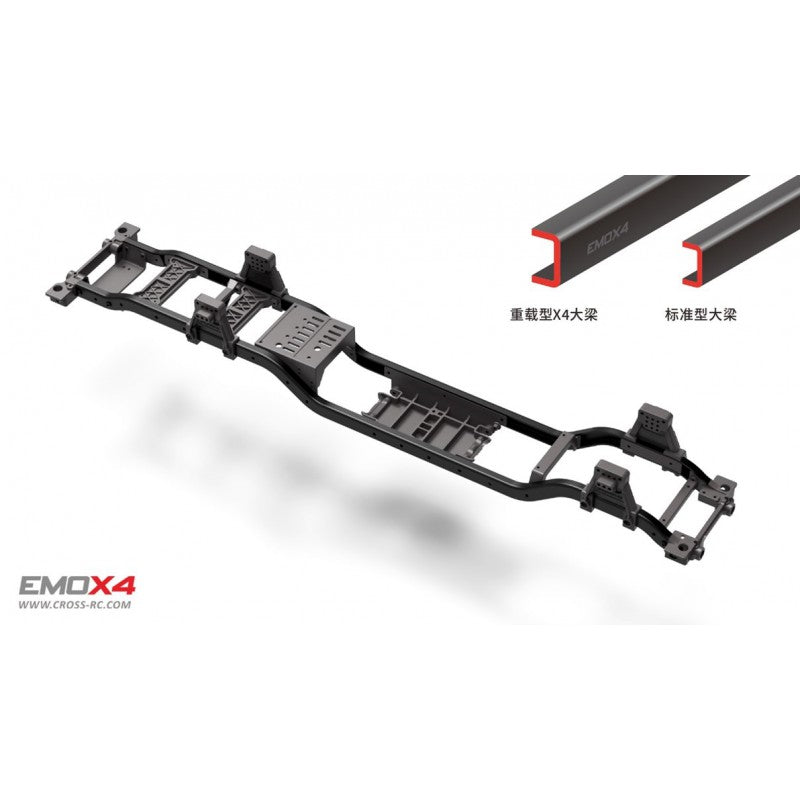 Crawling kit - EMOX4 1/8 RTR Brushless kit (Grey)