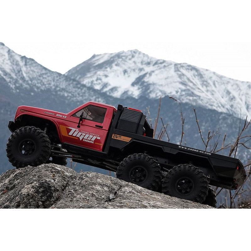 Crawling kit - EMOXL 1/8 RTR 775 Brushed kit (metal Red)