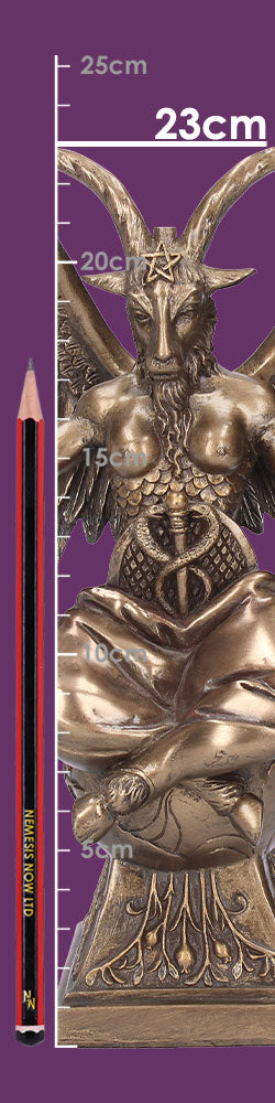 Baphomet Occult Mystical Figurine Bronze Gothic Ornament