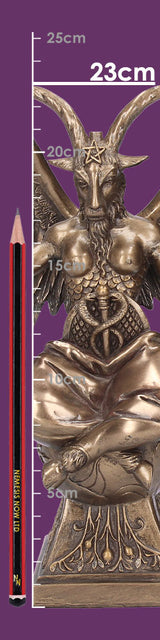 Baphomet Occult Mystical Figurine Bronze Gothic Ornament