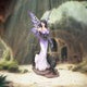 Panthea Purple Fairy and Panther Companion Figurine