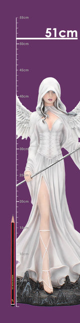 Mercy Angelic Fairy Reaper With Scythe 61cm