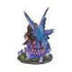 Akina Figurine Purple Blue Floral Fairy Ornament