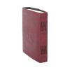 Lockable Tree Of Life Red Leather Journal 13 x 18cm