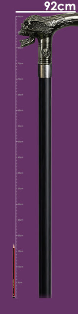 Xenocane Flamed Skull Swaggering Cane 89cm