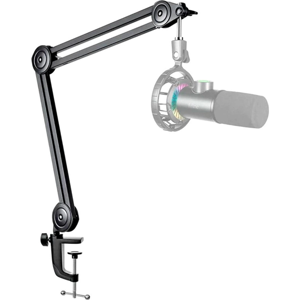 FIFINE BM63 Super Steady Full Metal Heavy Boom Arm Stand, Black