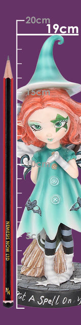 I'll Put A Spell On You Fairy With her Broomstick 19.5cm